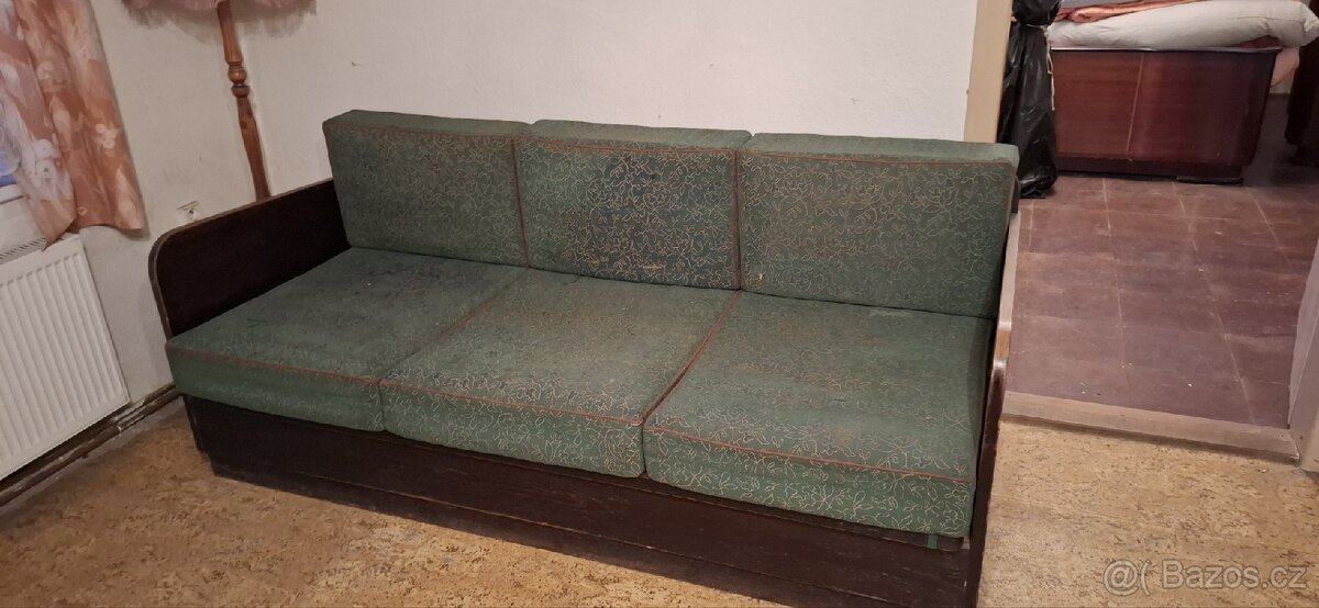 Sada halabala 2x křeslo gauč a stůl - 6