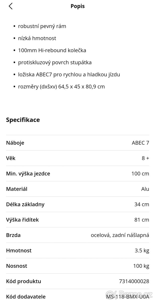 Koloběžka freestyle - 6