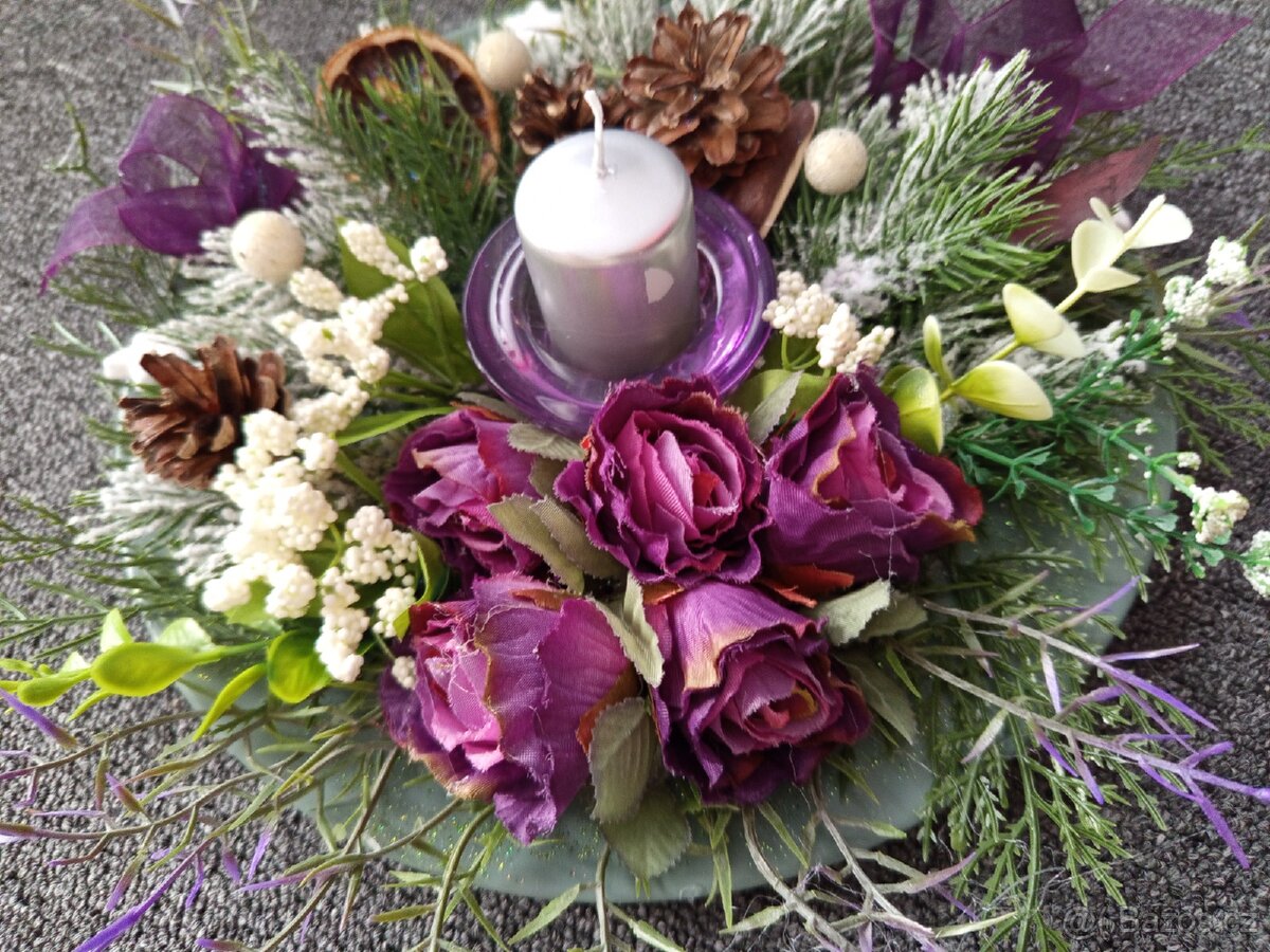 Adventní svícen - 6