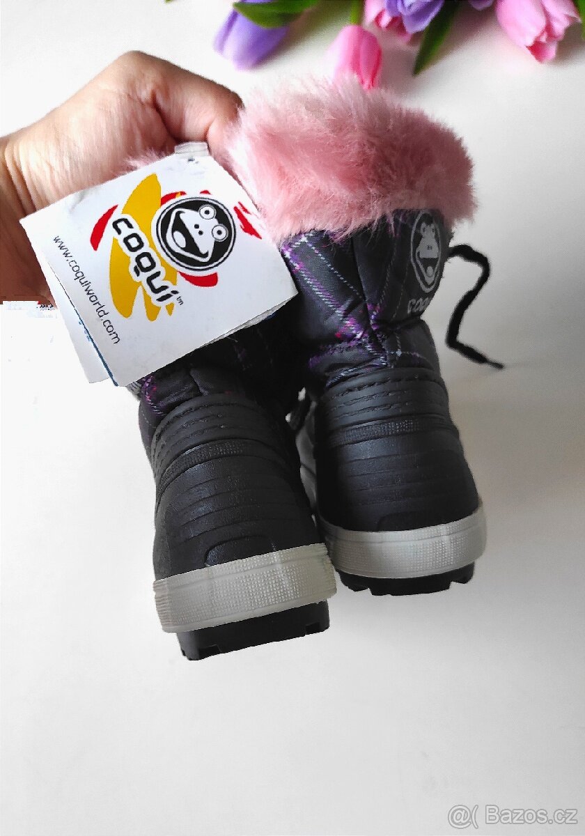 Nové zimní nepromokavé boty / sněhule - 6