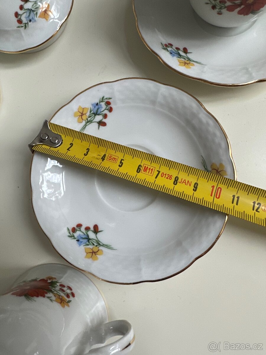 Porcelánová kávová sada Thun - 6