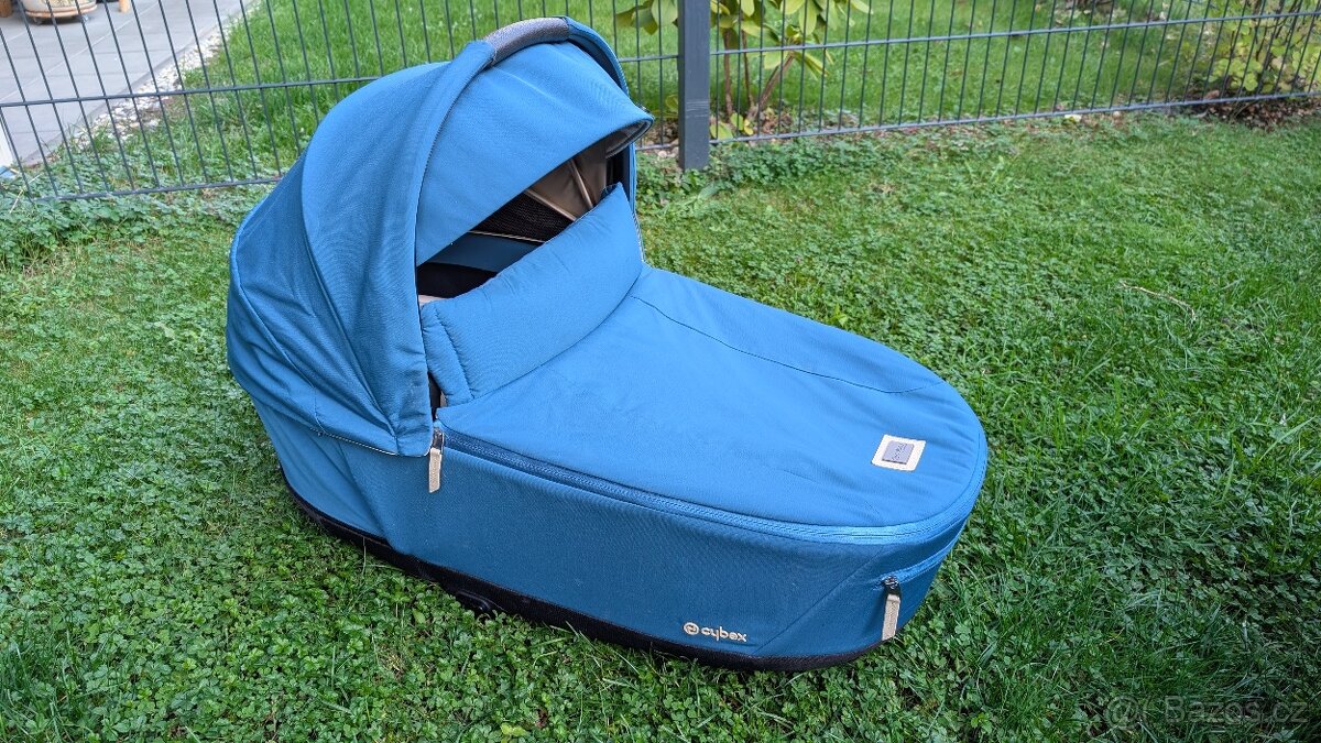 Cybex e-Priam elektrokočárek + 2 autosedačky + báze + korba - 6