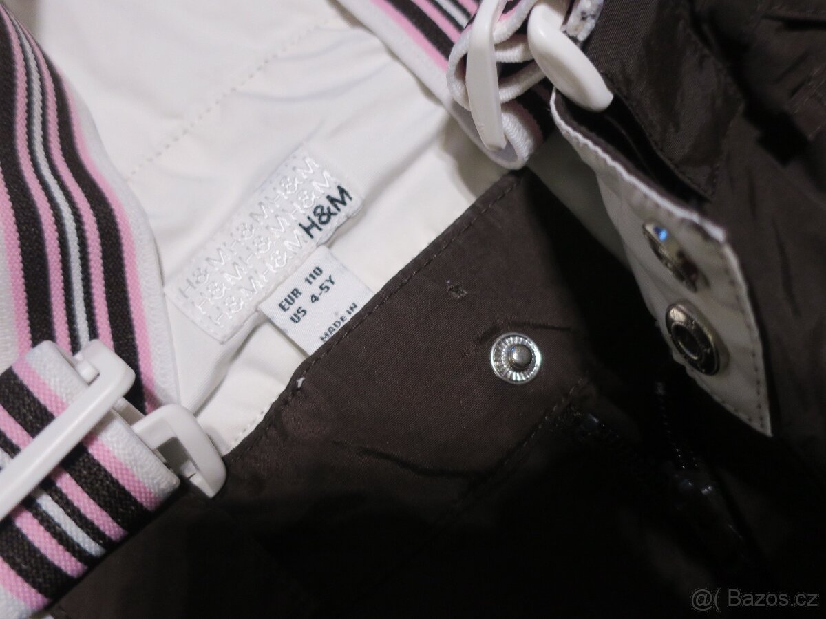 Zimní lyžařské kalhoty vel. 110 (4-5 let) - 6