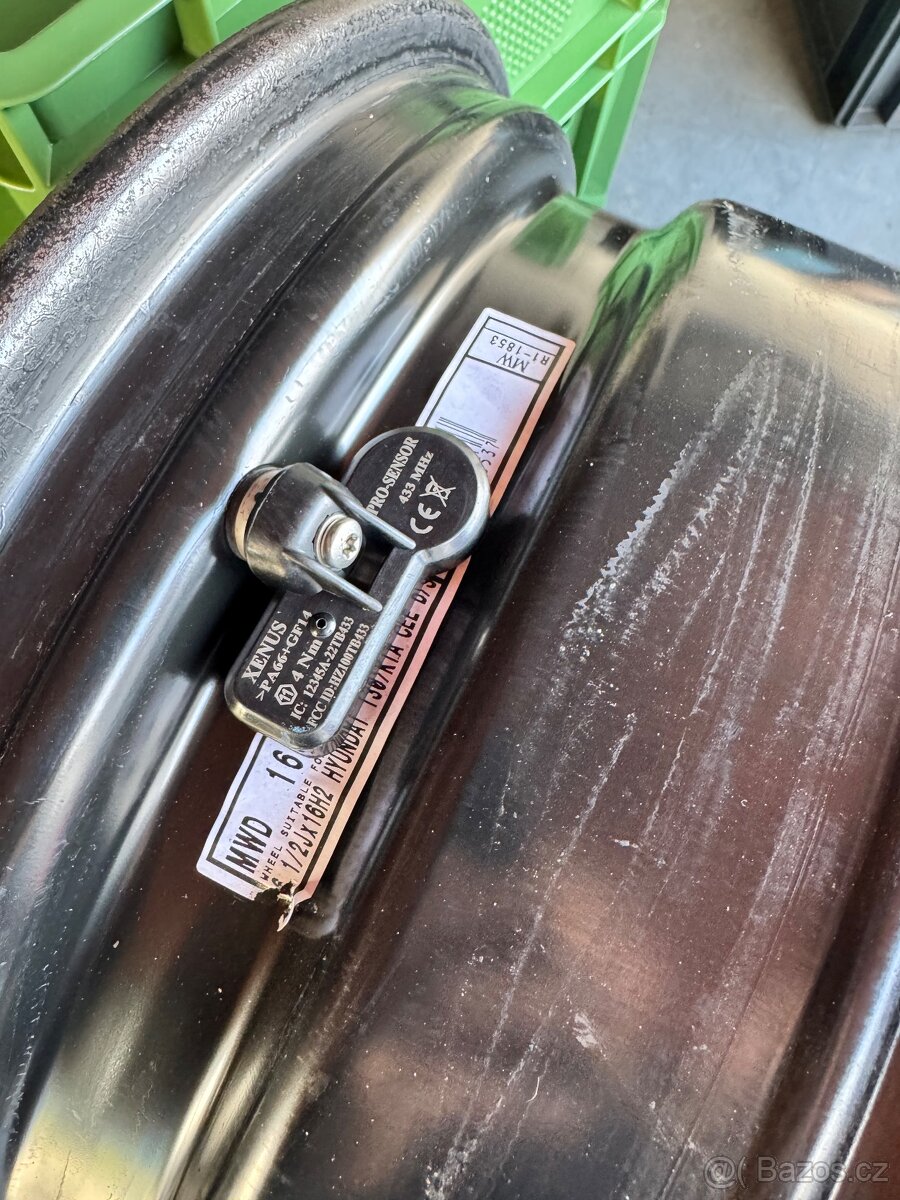 16” plechová kola– 5x114,3 – HYUNDAI (MAZDA, KIA, CHRYSLER - 6