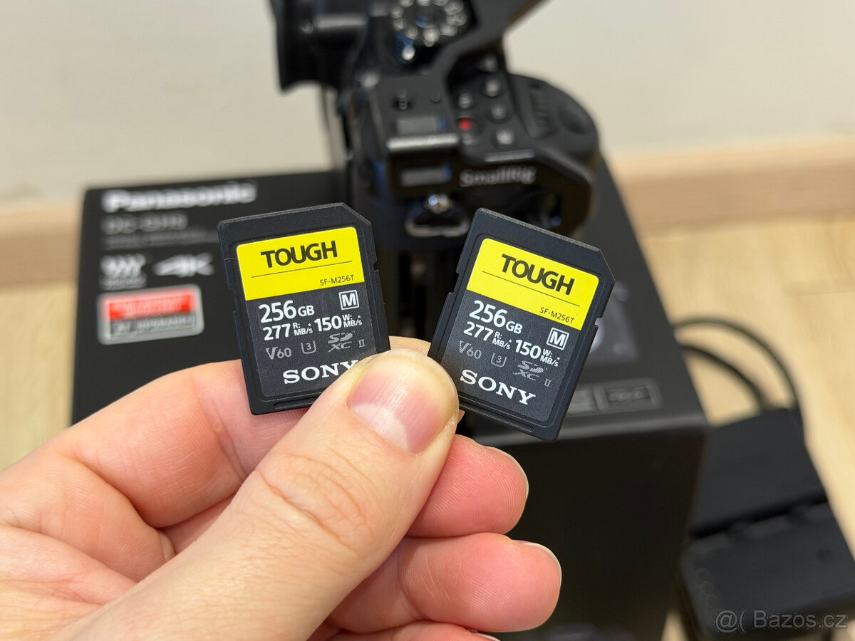 Panasonic Lumix GH5 + 2x karta 256GB + klec / RODE Wireless - 6