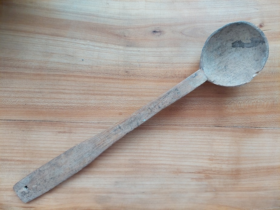 Staré retro nádobí, konvice, vařečka, míchačka žufánek SLEVA - 6