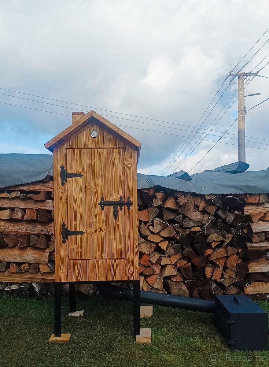 Dřevěné udírna - 6