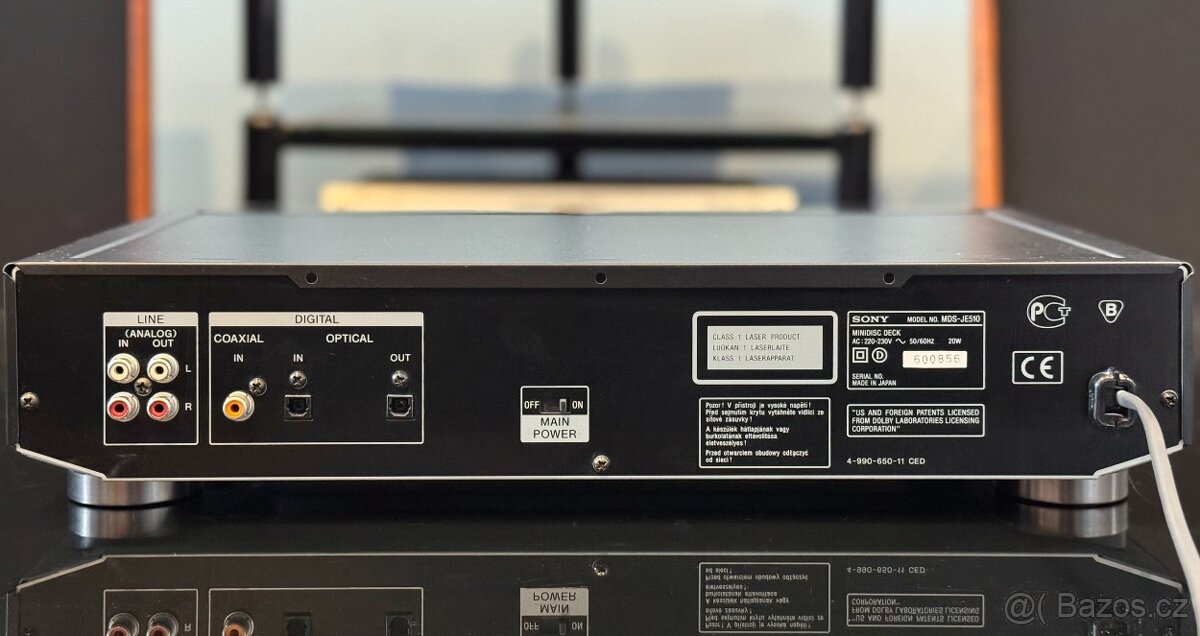 Sony MDS-JE510 - MiniDisc přehrávač - 6