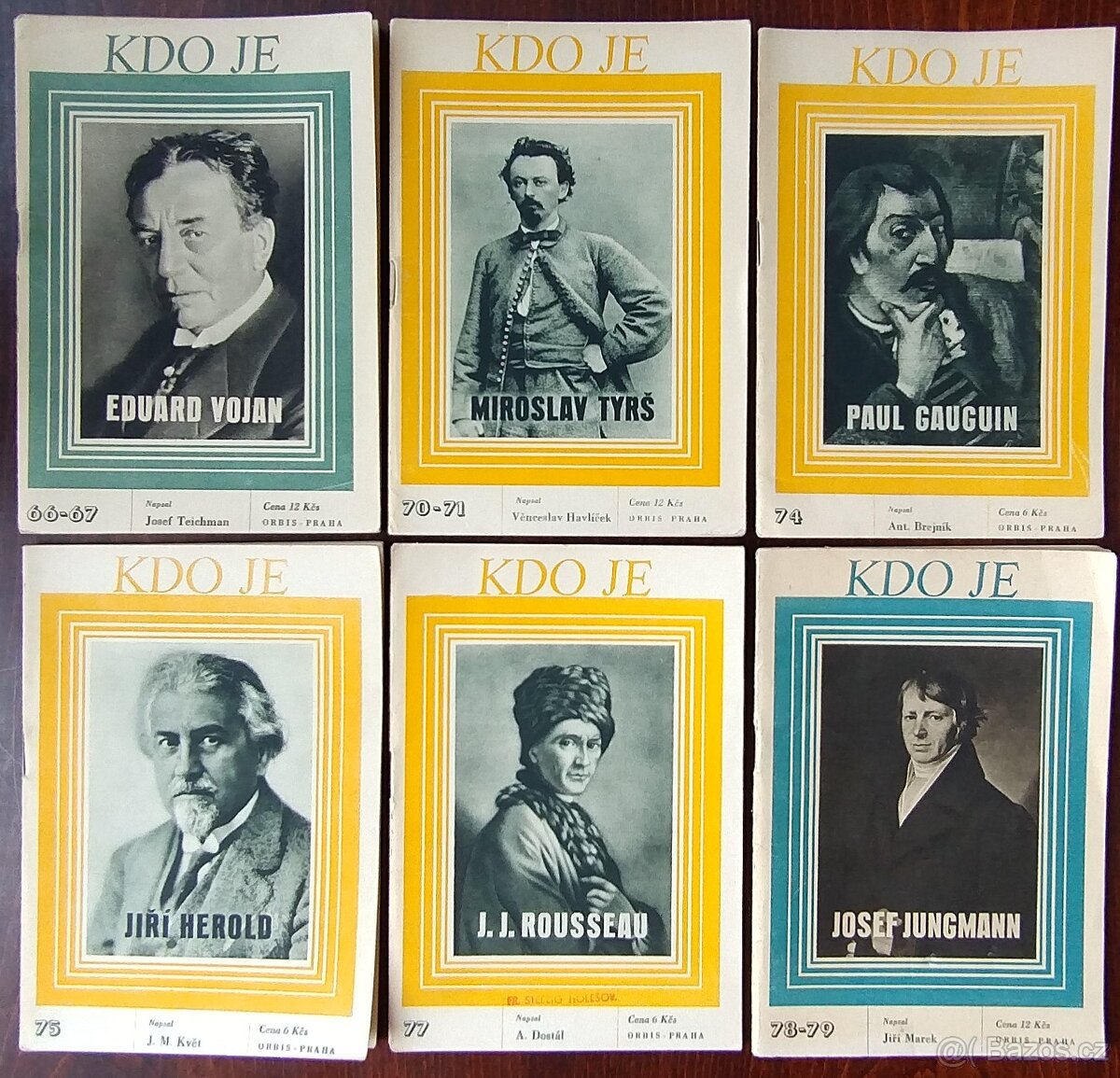 Antikv. sbírka životopisů "Kdo je"...(+mn.slevy) - 6