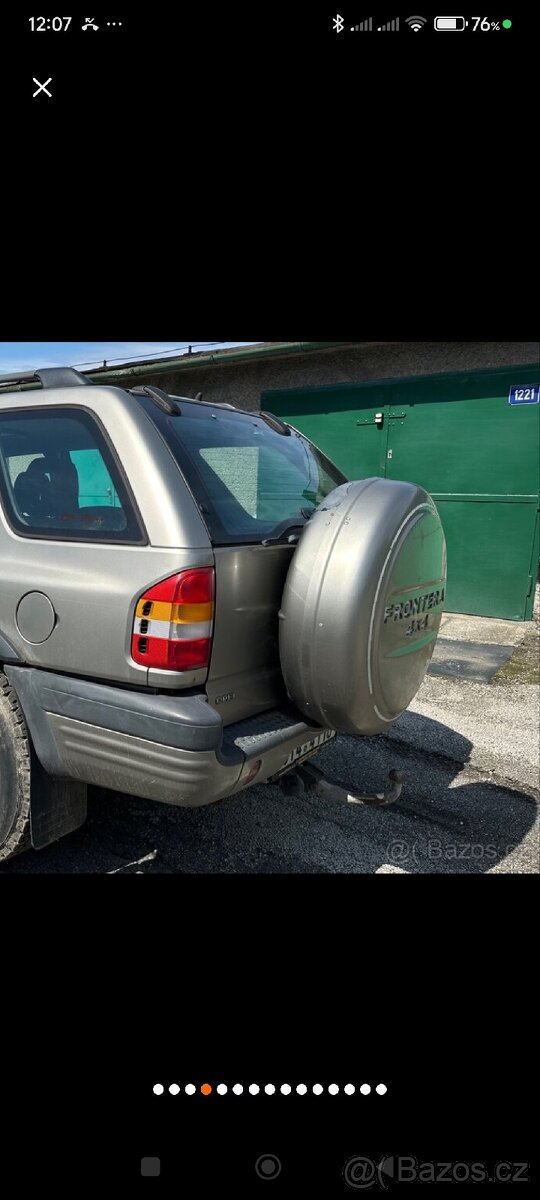 OPEL FRONTERA, KRYT REZERVY. - 6