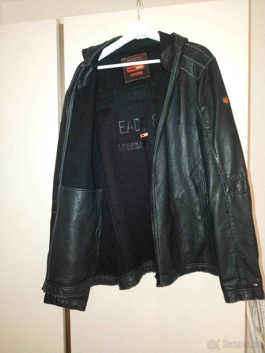 Kožená bunda/ nová/unisex/oversize - 6