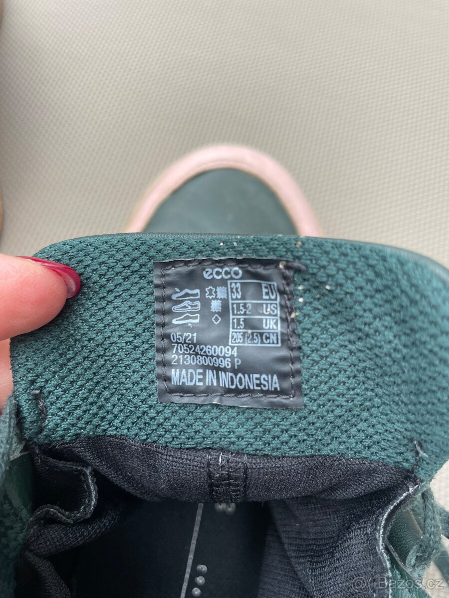 Ecco kotníčkové boty 33 - 6
