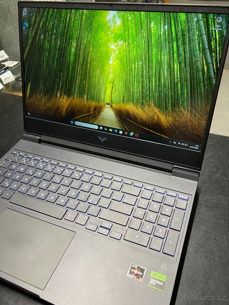 Herní notebook HP Victus 15-fb0830nc, záruka - 6