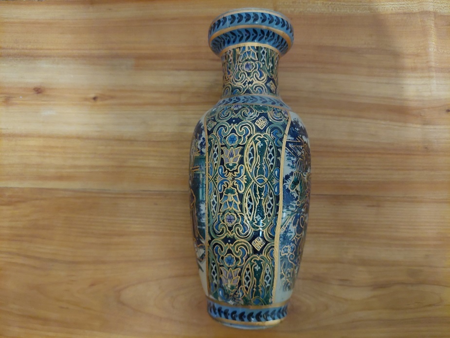 Nová váza starožitného vzhledu s čínskými výjevy - SLEVA - 6