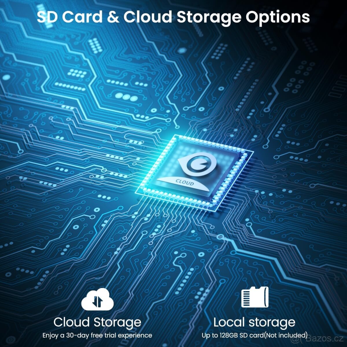 Venkovní bezdrátová WiFi kamera Galayou R2 Pro - 6