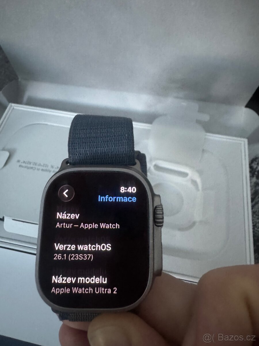Apple watch ultra 2 49mm top stav - 6