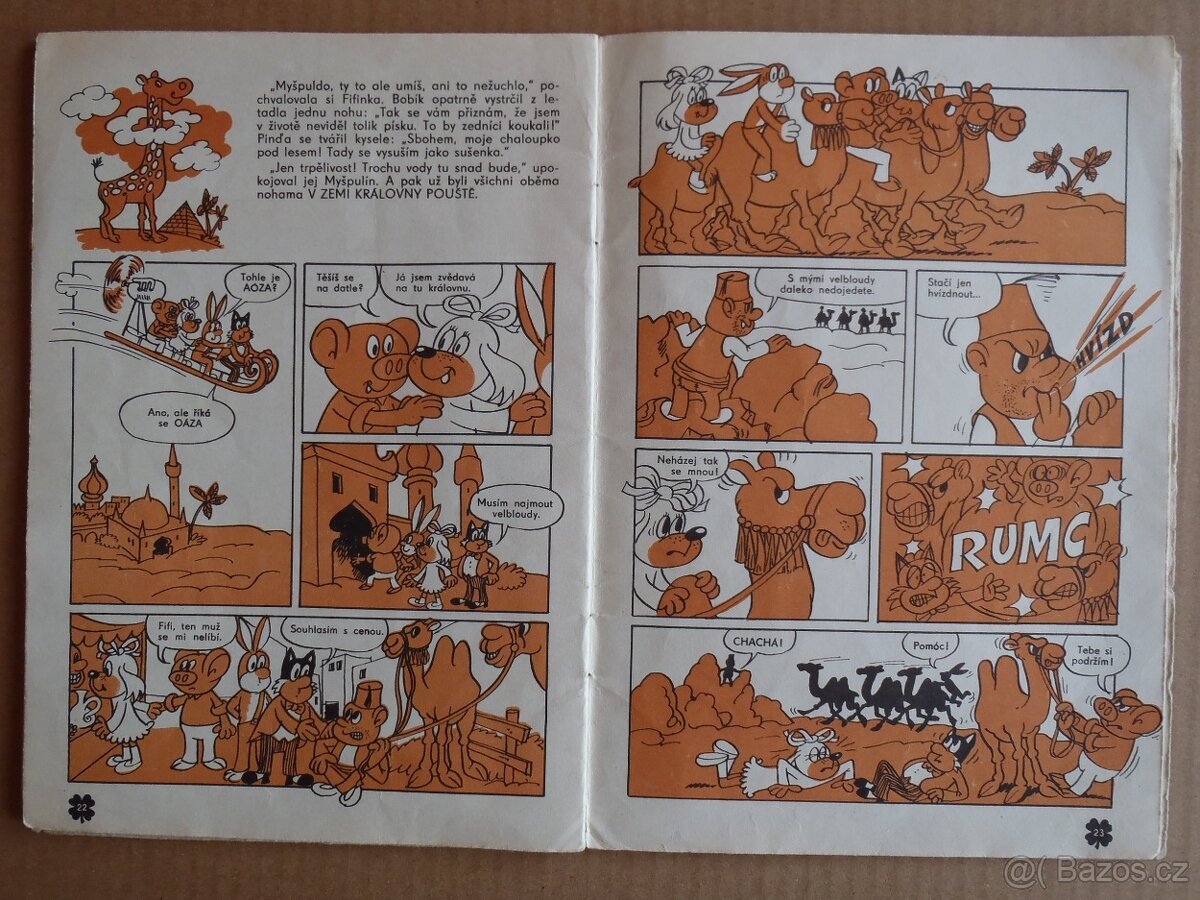 Čtyřlístek č.11 Letem kulatým světem - 6