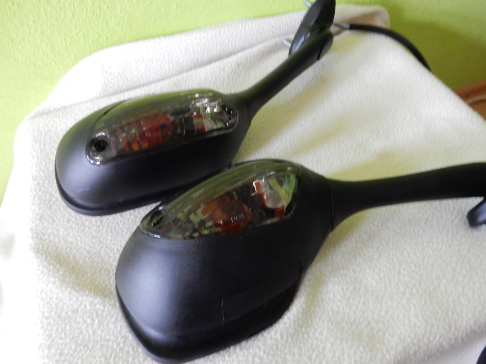 Suzuki gsxr 600 750 1000 zrcátka s blinkry - 6