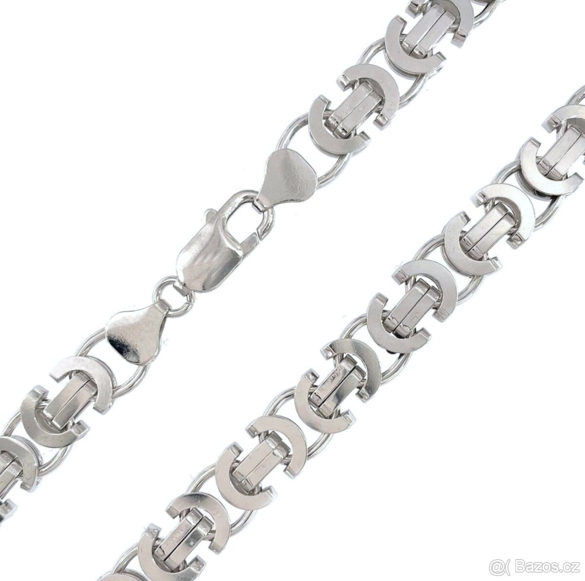 Stříbrný řetízek - řetěz 60x0,84 cm (královská vazba) - 6
