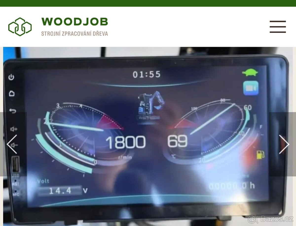 Minibagr minirypadlo rypadlo RIPPA R18 Motor Kubota - 6