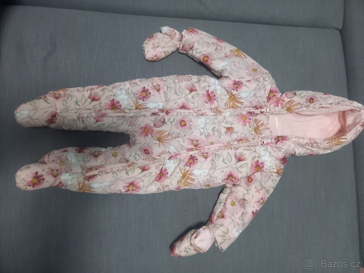 Bundy a overaly kombineze zimné 68, 74,80 - 6