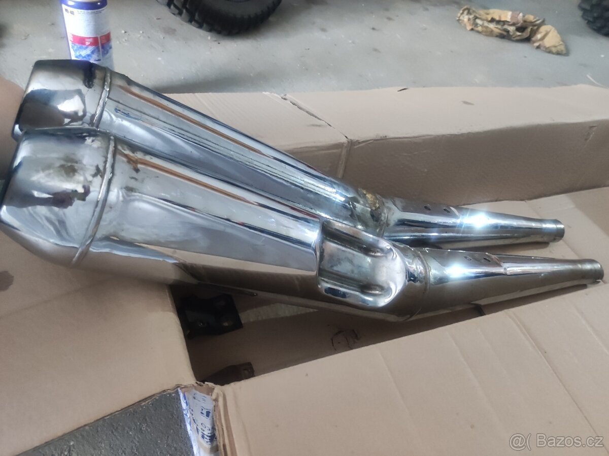 Originál výfuky BMW R60/5 - 6