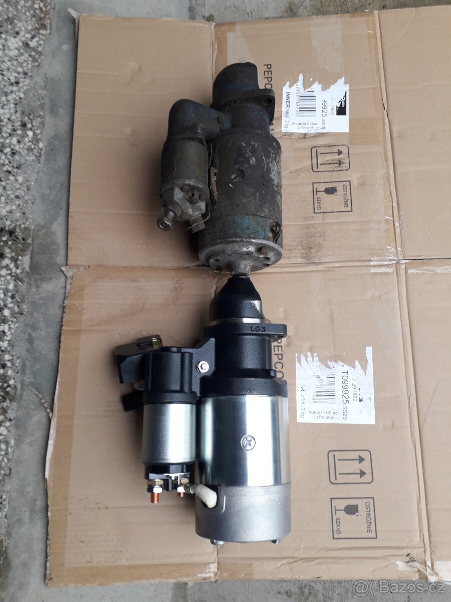 ZESÍLENÝ STARTER MOTORU NA TATRU T603 - 6