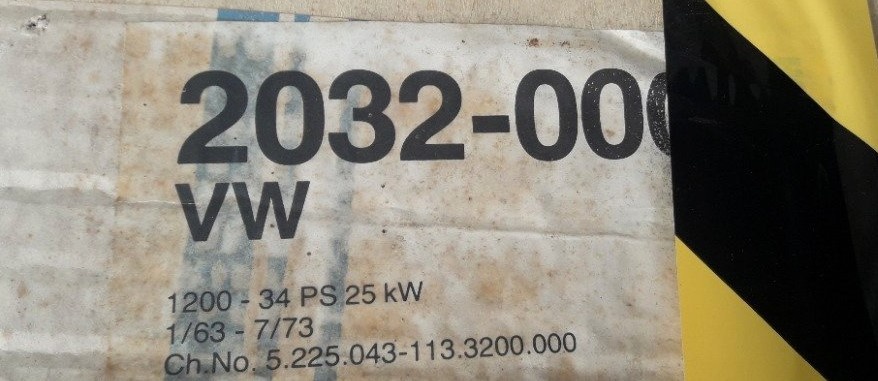 NOS výfuk LANGE vw brouk 34 PS od roku 1963 - 73 - 6