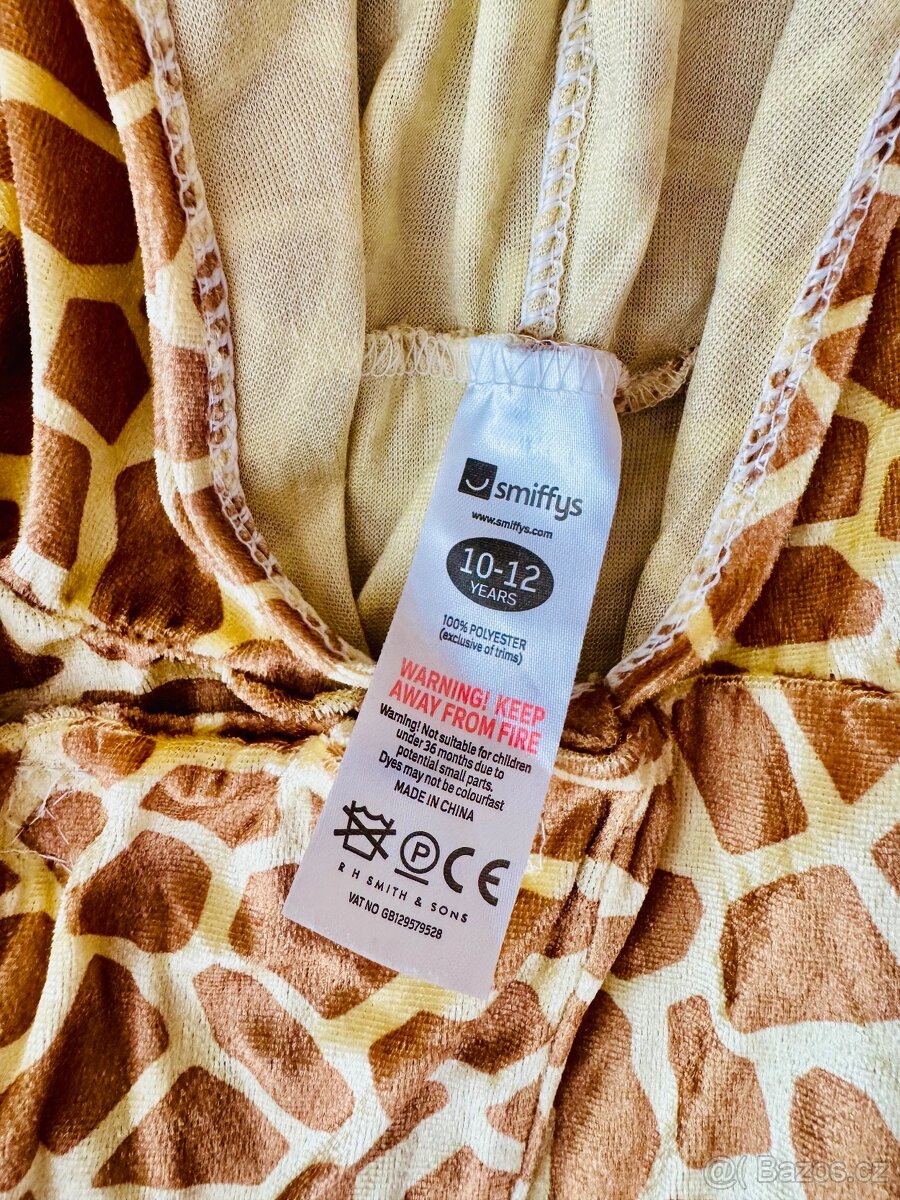 Dětský kostým žirafy (10–12 let) Smiffys - 6