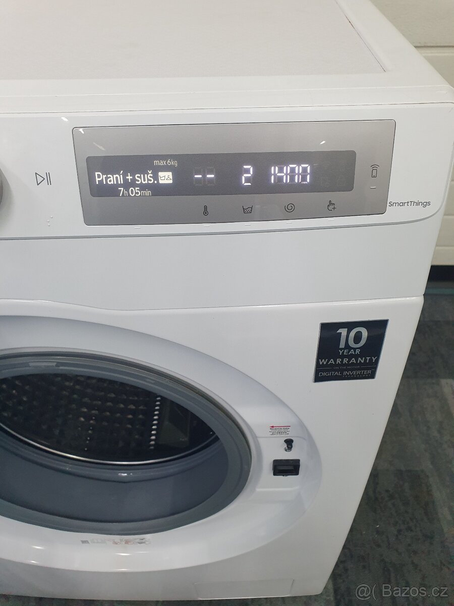 Kombinace pračka se sušičkou Samsung WD90T634DBH - 6