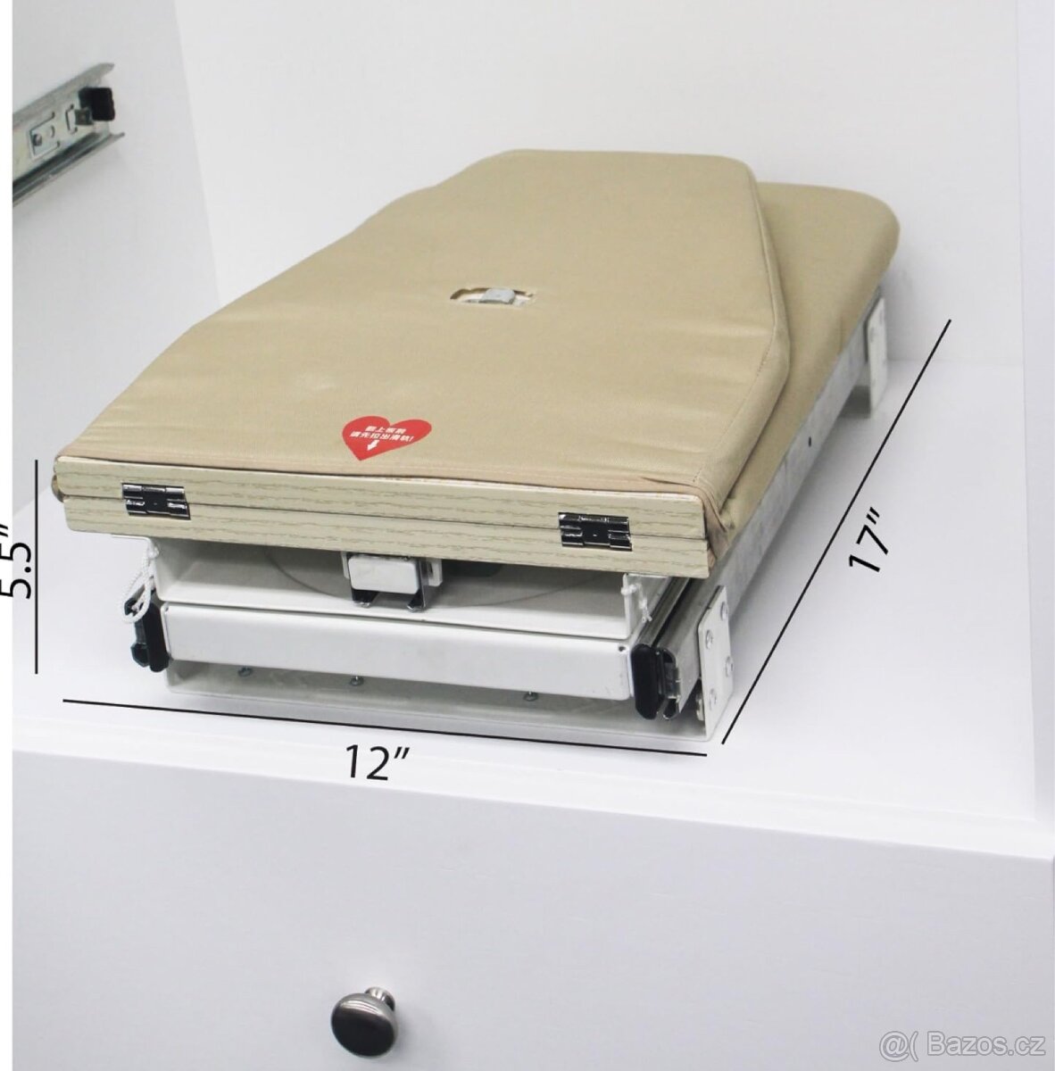 Campbell skládací žehlící deska ŠEDÁ 2ks - 6