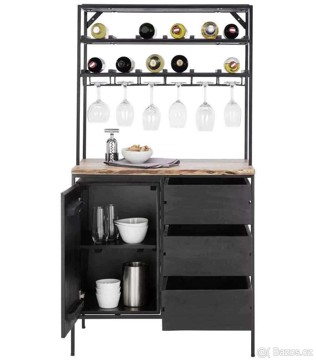 Nábytek - designový servírovací vozík - nový - 6