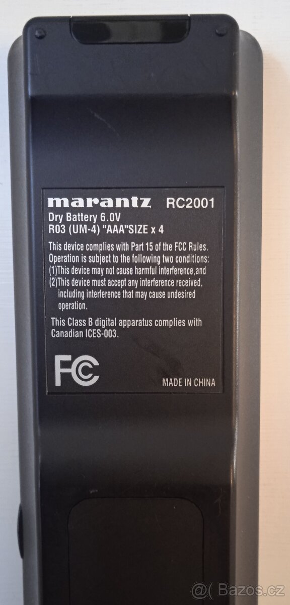 MARANTZ - dálkový ovladač - 6