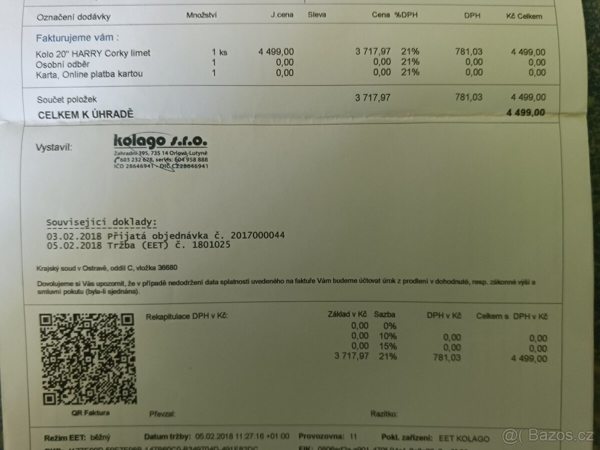 Dětské kolo 20 - 6