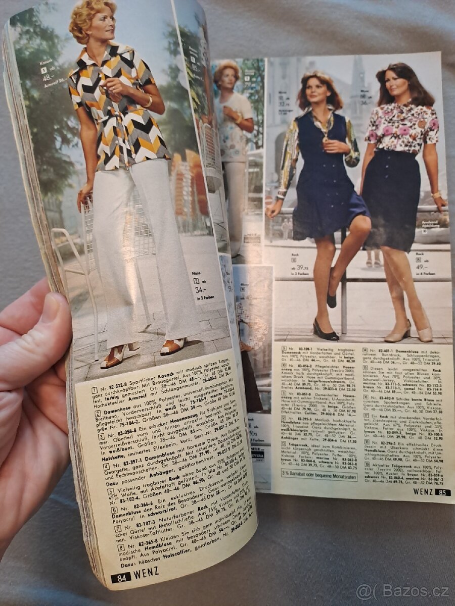 Módní katalog Wenz 1974 - 6