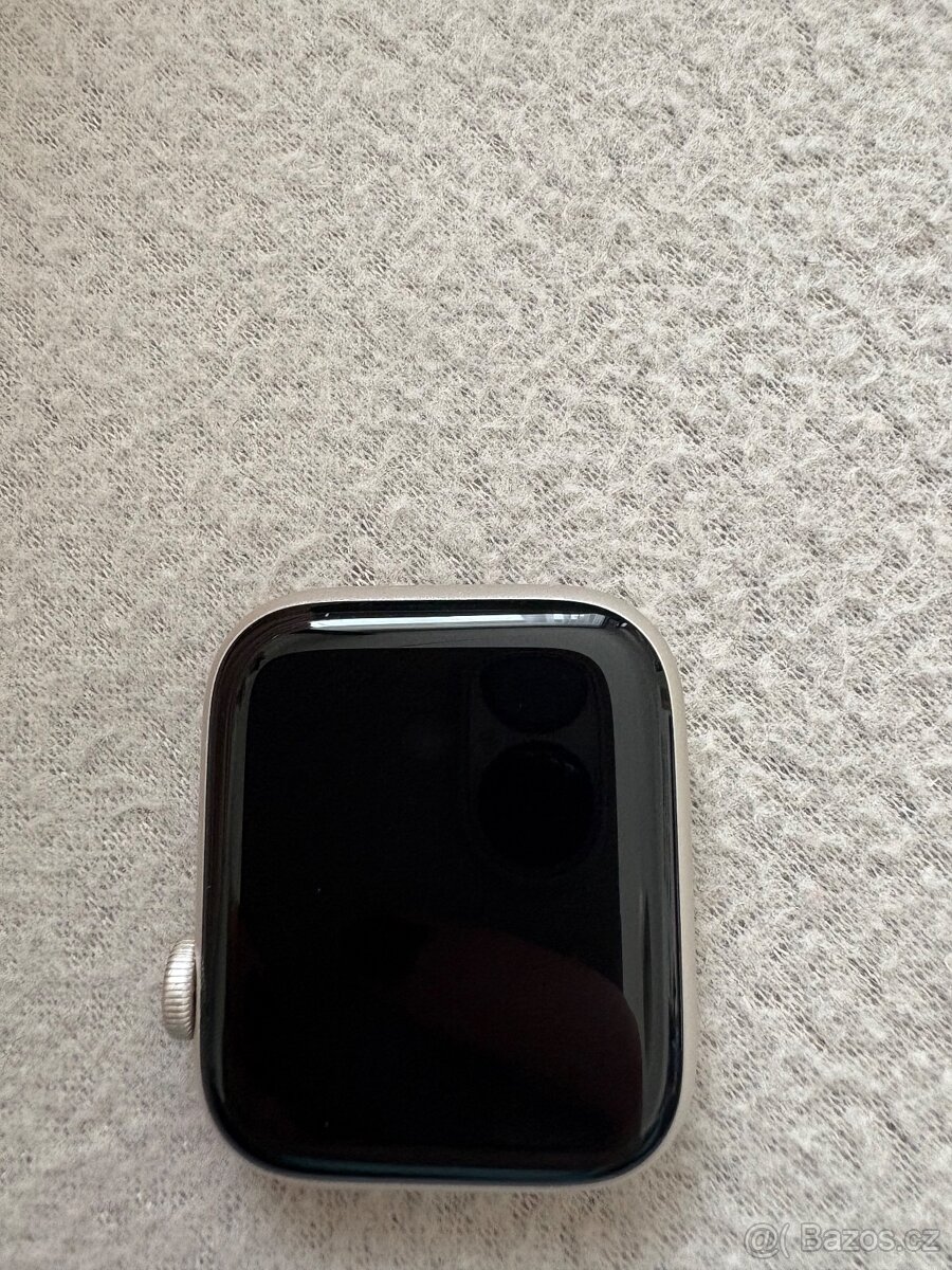Apple Watch SE (2022) 44 mm GPS, Starlight, TOP stav+výbava - 6