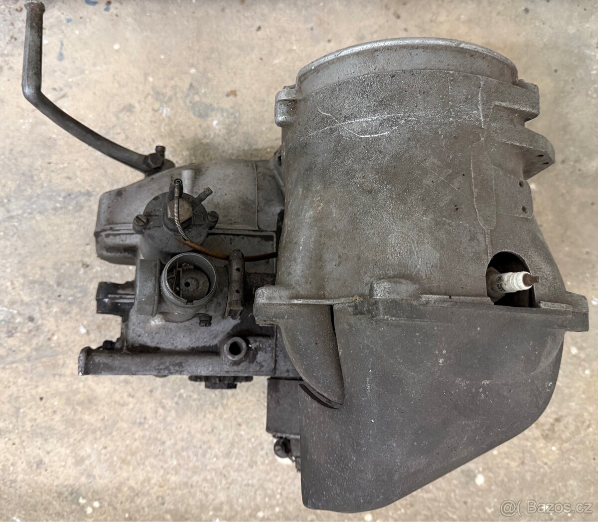 Historický motor IWL Berlin / MZ (německý skútr) - 6