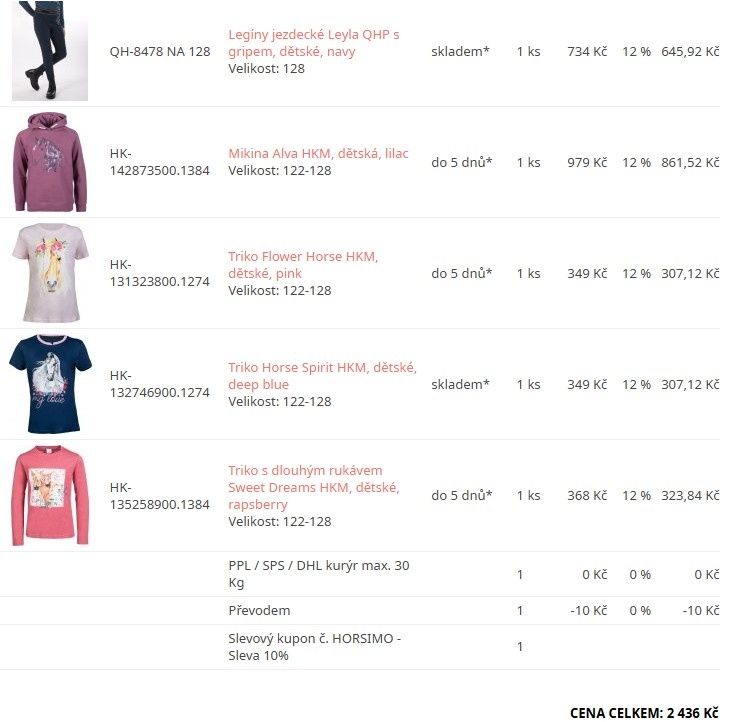 Jezdecké oblečení, vel. 122-128 - 6