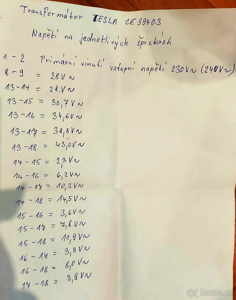 Transformátor se želeným jádrem - 6