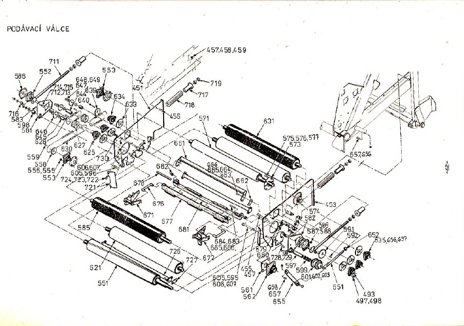 Lis Unibal návod na obsluhu a údržbu, katalog dílů - 6