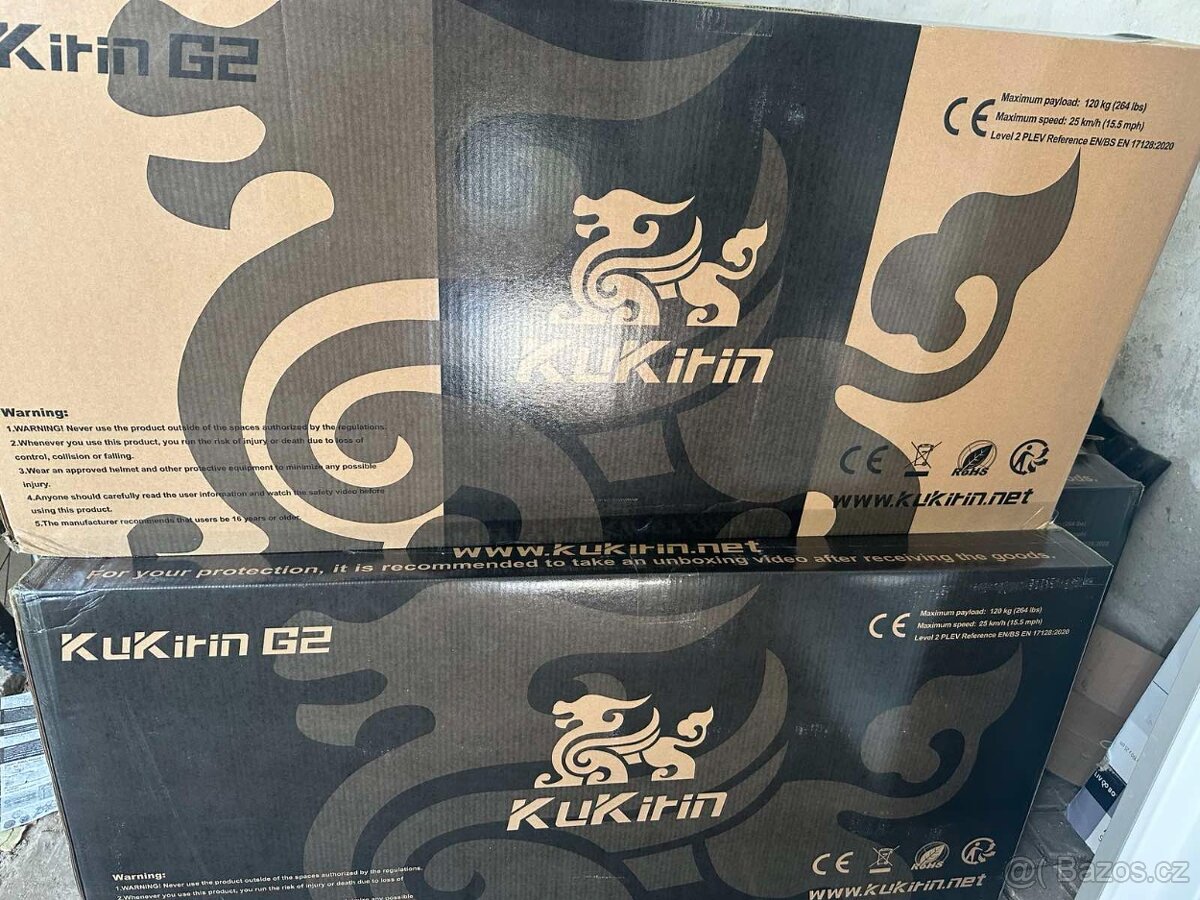 KuKirin G2 – nová, zabalená elektrická koloběžk - 6