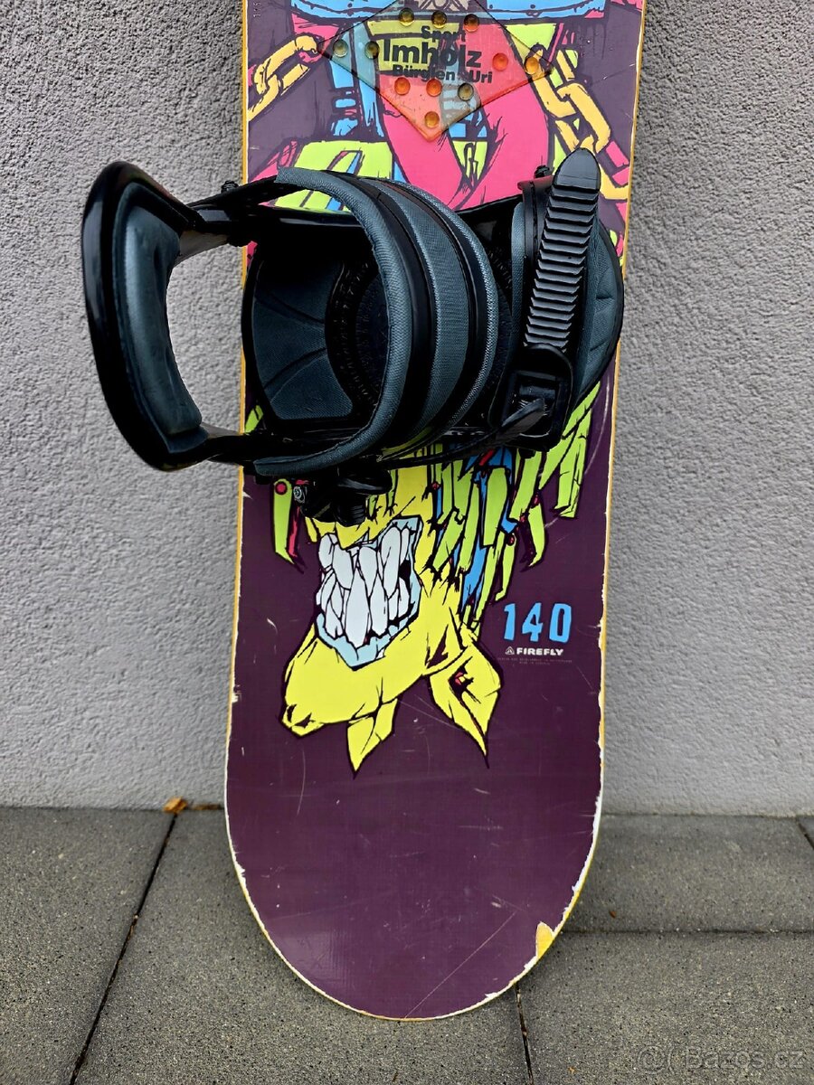 Snowboard FIREFLY, 140 cm + boty - 6