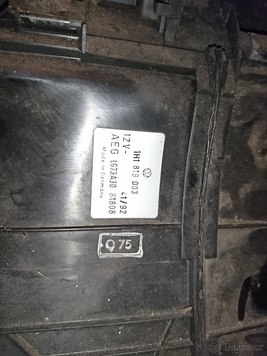 Komplet ventilační jednotka pro Golf 3, vnitřní ventilátor - 6