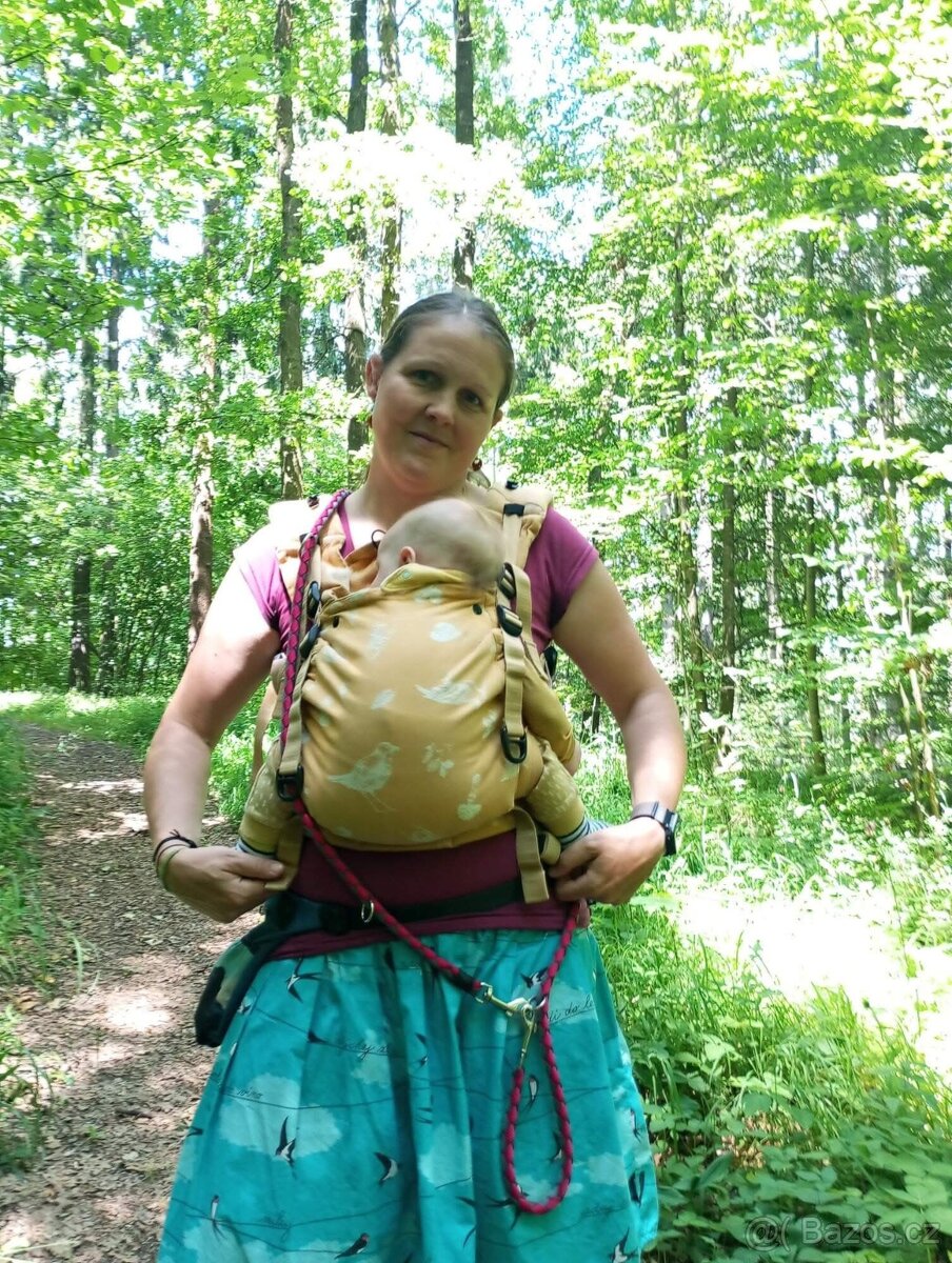 Ergonomické nosítko Sestrice Carrier Forest Amber - 6