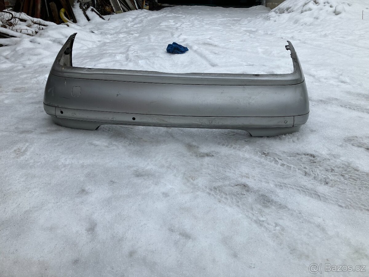 Zadní nárazník na MB S W220 od r.2002 facelift - 6