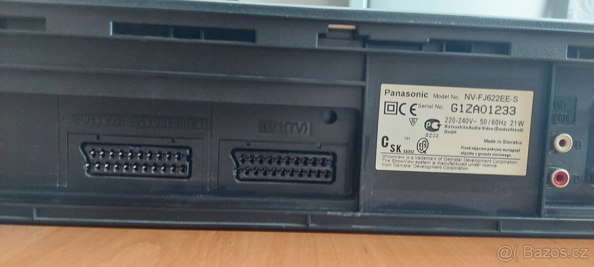 VIDEOREKORDÉR PANASONIC NV-FJ622 EE-S - 6