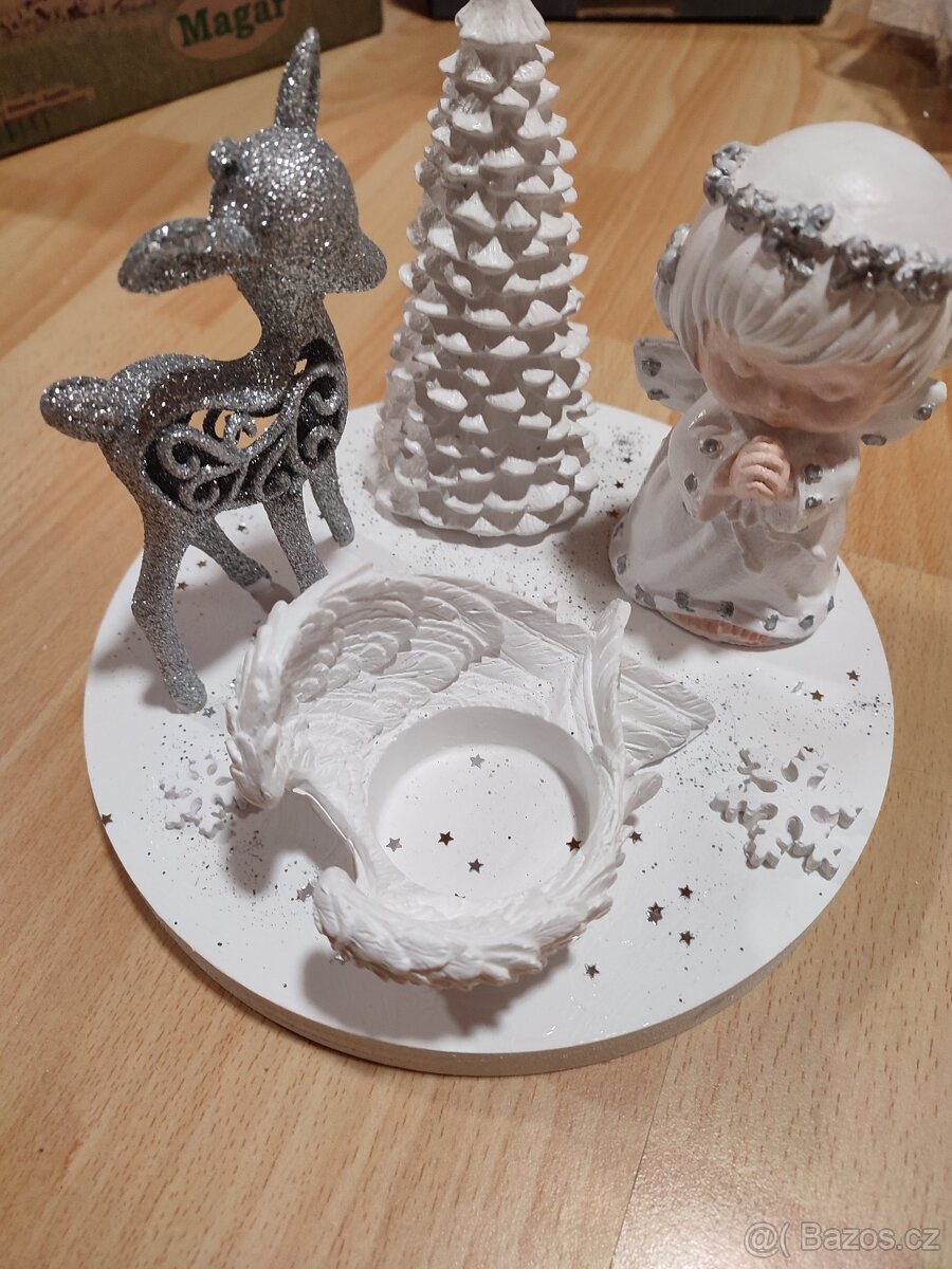 Adventní svícny a dekorace - 6