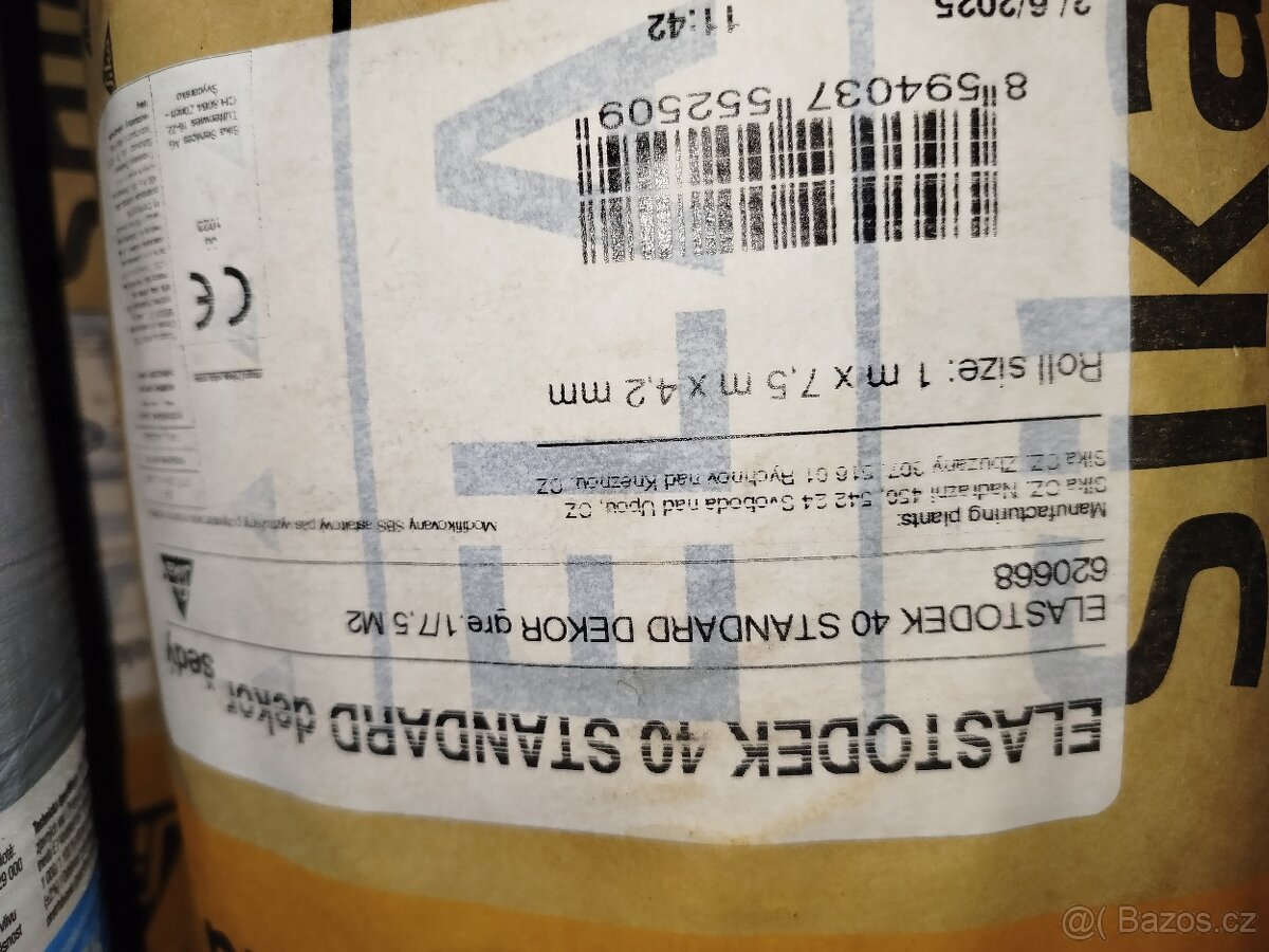 Samolepicí asfaltový pás GLASTEK 30 STICKER PLUS KVK (role/1 - 6