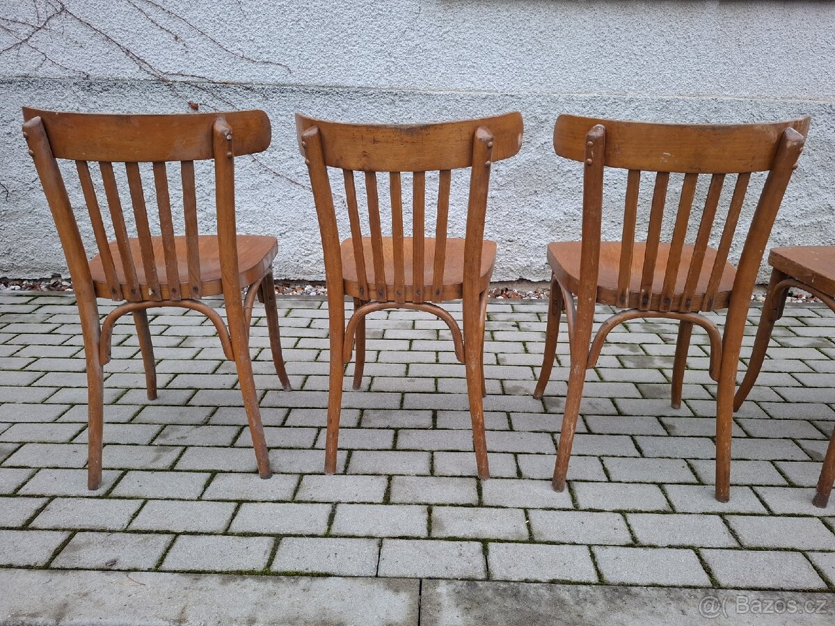 46x staré hospodské židle thonet - 6