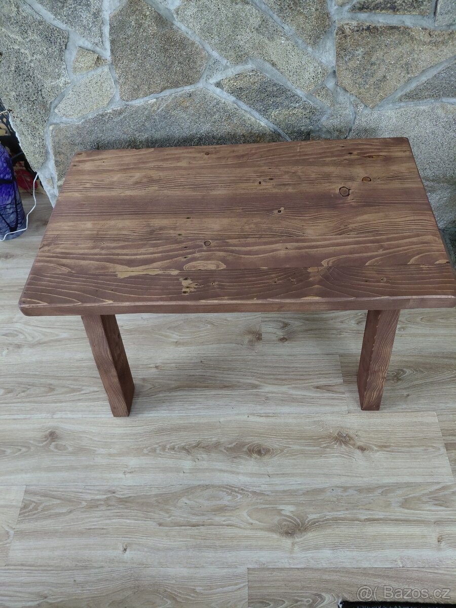 Konferenční stolek z masivu - 6